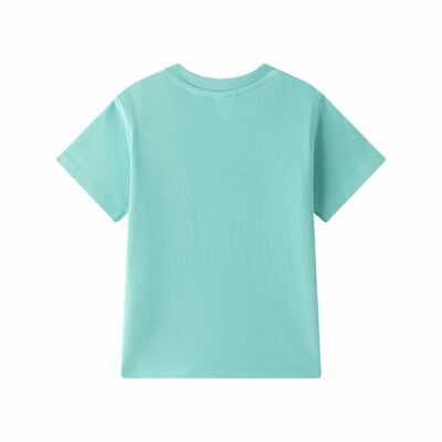 Camiseta fondo del mar verde agua