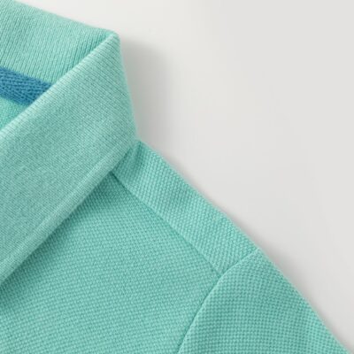 Polo básico verde agua