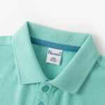Polo básico verde agua