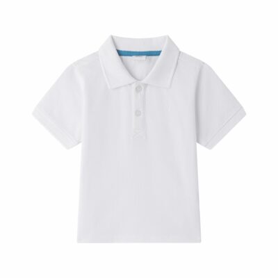 Polo básico blanco