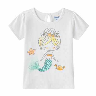 Camiseta sirenita cola tul