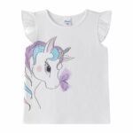 Camiseta Unicornio con tul mariposa