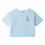 camiseta parte delantera con mariposa