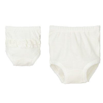 braguita cubre pañal blanca