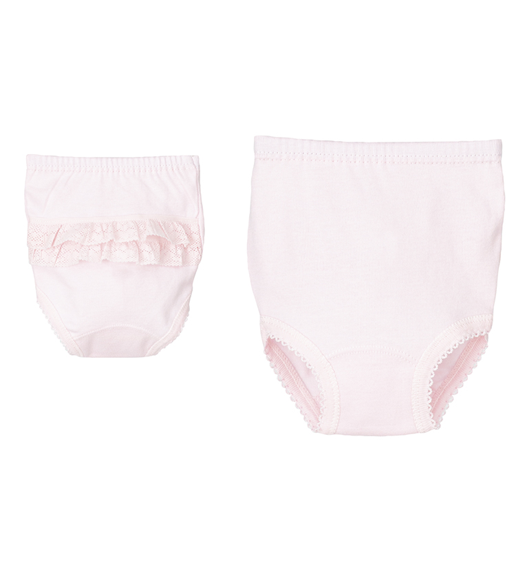 braguita cubre pañal rosa